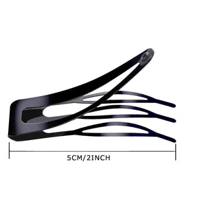 30,60 80 Pack Black 2 Inch Women Metal Snap Hair Clips Accessories No Slip Hair Barrettes Girls Women Hair Accessories (Black 10