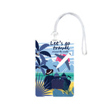 Sign Ever Travel Luggage Tag With Id Label Durable Suitcase Information Label | Baggage Identifier For Travel Bags, Backpacks 