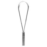 Nurpi Steel Tongue Cleaner | Single Handle Design Tongue Scraper | Improved Taste Sense & Oral Hygiene For Adults Easy To Use Pc