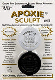 Aves Apoxie Sculpt - 2 Part Modeling Compound (A & B) - 1/4 Pound, Apoxie Sculpt For Sculpting, Modeling, Filling, Repairing, Ea