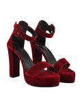 Shoetopia Women'S Flat Sandal (5 Uk) /Cherry,Cherry,5,B0BY6VMM13