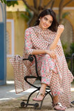 Fabnex Kurta Set For Women | Women Kurta | Women Kurta Sets Kurtis | Women Kurta Pant Set | Women Kurta Pant Set Women Kurti Set With Pant (K-52) (L)