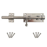 Proshopping 8 Inch Thick Slide Barrel Door Bolt Latch Heavy Duty Gate Lock,Slide Bolt Latch, 304 Stainless Steel Bolt Lock with 