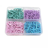 CLOVRIX 6x120x Paper Clips Small Scrapbook Crafts Document Home files Heart Decorative| Other Office Desk Accessories| Accessori