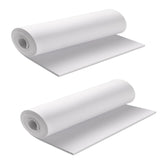 2-Pack White Eva Foam Sheets roll, Premium eva Craft Foam 2mm Thick, 13.5 x 49, High Density 86kg/m3 for Halloween Cosplay Costu