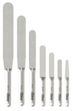 Albion Engineering 958-G01 Streamline Caulk Spatula 7-Piece Set, ?n? ???k, Stainless Steel (Pack of 7)