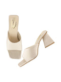Shoetopia Stylish Solid Black Triangle Block Heels For Women & Girls /Eu36,Gold,3,B0DK75HSKL
