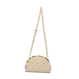 Merishopp Womens Crossbody Bag Taco Shape Handbag For Vacation Commute Shopping