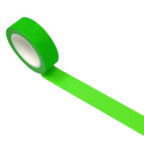 Wrapables Neon Green Coloured Washi Tape