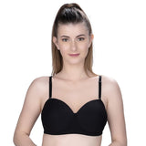 Trylo Riza Bareneck 36 Black B - Cup,BLACK,36,B09GNDTWVG