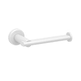 Gatco 5483 Locke Single Post Toilet Paper Holder, Matte White