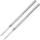 2 PCS Clay Needle Tools, Stainless Steel Pottery Tool, Polymer Clay Sculpting Tools, Air Dry Clay Tools for Dotting Carving