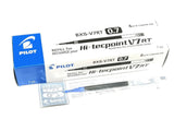 MADHAVI STATIONERS BXSV7RT 0.7 Refill for Pilot HiTecpoint V7 RT Medium Tip [Pack of 6] (Black ink)