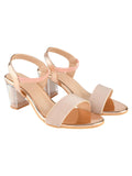 Shoetopia Women'S Flat Sandal,Copper,5,B0BSC9TGWW