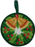 Christmas Wreath Christmas Ornament Needlepoint Kit