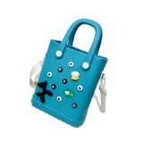Calandis Hole Bag Handheld Portable With Hole Crossbody Bag For Beach Travel Shopping Blue | Womens Handbags & Bags