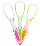 Pirv Plastic Tongue Cleaner For Healthy Oral Care And Adults Kids, Easy To Use, Help Fight Bad Breath Travel Friendly (Set Of 1)