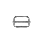 20 Pieces 3/4 Inch Silver Metal Slides TriGlides Buckles Strap Webbing Slider Buckles
