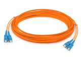 Addon 10M Sc To Sc Orange Om1 Duplex Ofnr (RiserRated) Mmf Fiber Patch Cable