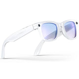 AI Smart Glasses for Men Women, 800w Anti-Shake Camera Glasses, Real-Time Translation, Ai Object Recognition, Bluetooth Audio, V