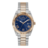 Guess Men Blue Round Dial Analogue Watch- Gw0265G12