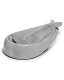 Skip Hop Infant Bath Tub 3-Stage Grow With Baby Smart Sling MOBY Bathtub Grey Age 0+