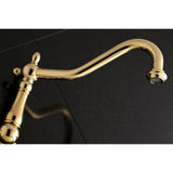 Kingston Brass Ks1022Al Heritage Roman Tub Faucet, 13 X 7.94 X 6.19, Polished Brass