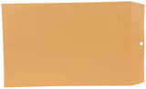 School Smart Kraft Envelope With Clasp, 10 X 15 Inches, Pack Of 100