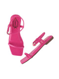 Shoetopia Stylish Casual Pink Flat Sandals For Women & Girls /Eu39,Pink,6,B0F318FVCH