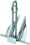 Attwood 9961-1 Steel Slip Ring Penetrating Anchor, 5-1/2-Pound Weight, Silver Finish