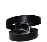 Dream Beauty Fashion WomenS Vegan Leather Belt (Black)