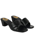 Shoetopia Stylish Solid Black Block Heels For Women & Girls /Uk7,Black,7,B0BYP6SGZ2