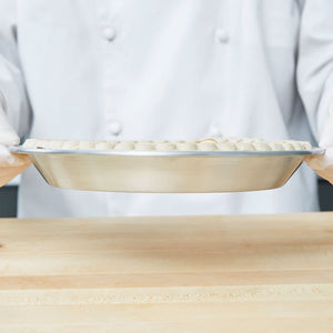 -Royal Industries Pie Pan, 11 Inside Diameter, 1 1/4 Deep, Aluminum, 21 Guage, Commercial Grade