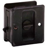 Schlage 991 13/4 x 21/4 Privacy Pocket Artisan Sliding Door Lock, Aged Bronze