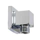 Kingston Brass K173ASQ1 Claremont Wall Mount Supply Elbow, 2-1/16'' (L) x 2-1/16'' (W) x 2-11/16'' (H), Polished Chrome