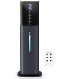 Humidifiers Large Room Bedroom with 7 Colors Light, 2.1Gal(8L) 3 Speed Quiet Ultrasonic Cool Mist Humidifier with 360 Nozzle, Hu
