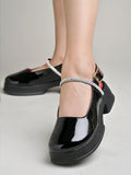 Shoetopia Round Toe Black Pumps For Women & Girls-Eu41,Black,8,B0D76T5CRW