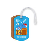 Gingercrush Your Name Luggage Tag Customized Luggage Tag | Bag Tag | School Bag Name Tag | Travel In Style Personalize With Nam