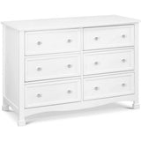 Kalani Baby Dresser for Nursery - GREENGUARD Gold Certified Wooden 6 Drawer Double Dresser - Kids Dresser for Boys and Girls - M