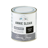 Annie Sloan Chalk Paint (Athenian Black, 500 ml/16.9 Fl Oz) a unique decorative paint for furniture, cabinets and home d cor wi