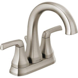 Delta 25770LFSP Portwood 4 in. Centerset 2Handle Bathroom Faucet in SpotShield Brushed Nickel