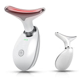 Face and Neck Massager Light Therapy, Face Massager Tool for Women, 7 Color Face Neck Massager, Face Sculpting Tool, Facial Mass