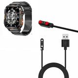 USB Charger for Generic HT26 HT29 YQ50 SmartWatch Magnetic Fast Charging Cable for YQ50 Smart Watch White