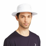 Zacharias MenS Cotton Cricket Umpire Sun Hat Ch02 (White; Free Size) (Pack Of 1)