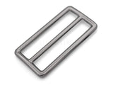 CRAFTMEMORE 2 Inch Metal Slide Buckle Bag Belt Strap Keeper Slider Triglide Adjuster Purse Making Accessories 4 pcs SCSL (2 Inch