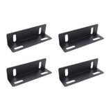 Dahszhi 4Pcs Angle Bracket 90 Degree L Shape,Right Angle Bracket Corner Connector,4 Holes with Adjustable Hole Spacing 5.9x1.61x