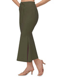 Greciilooks Womens Fancy Lycra Regular Fit Patticoat (Blue, Medium)