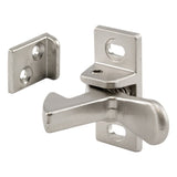 PrimeLine U 10882 Cabinet Door Elbow Catch, Cast Aluminum, Satin Nickel (Single Pack)