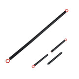 ENJOYFIT Resistance Band Bar for Fitness Portable Steel Pilates Workout Bar for Exercise 3 Parts Bar for Resistance Bands, Home 