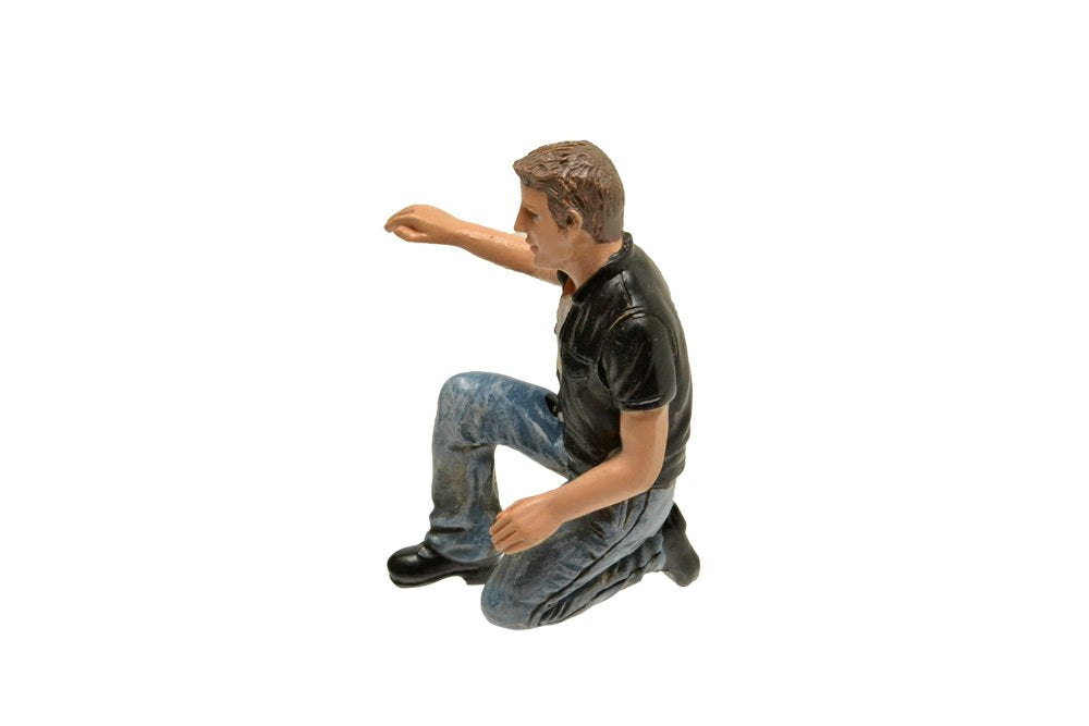 American Diorama 23915 Biker Motorman Figure For 1-24 Scale Models